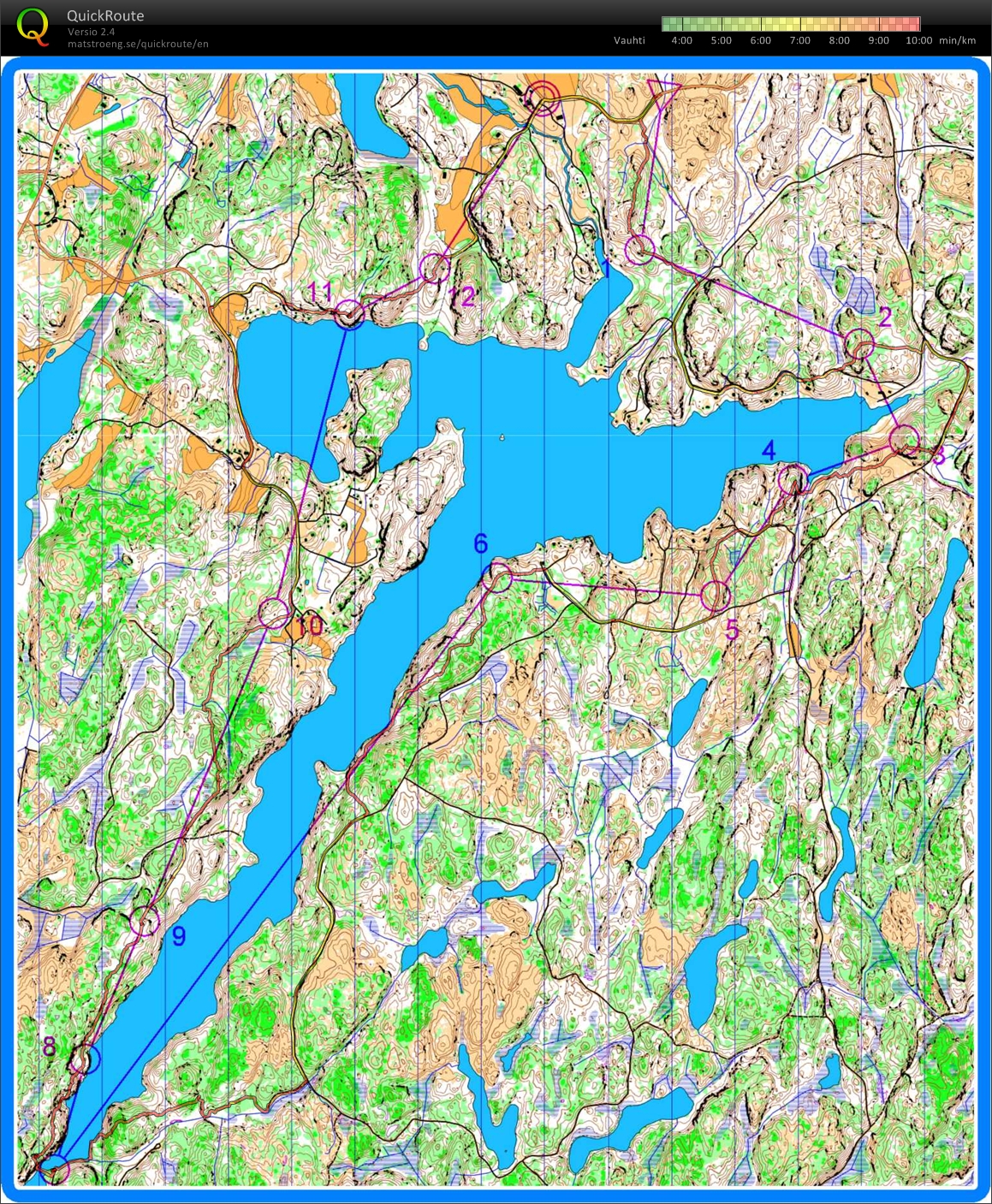 Suolijärven ympärisuunnistus (2012-12-06)